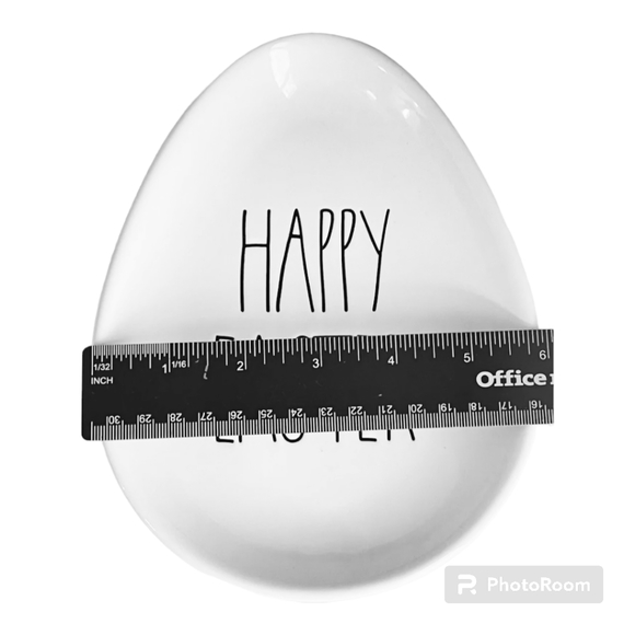 Rae Dunn "Happy Easter"  Serving Dish - Picture 4 of 5